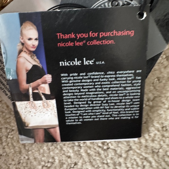 NICOLE LEE USA World Tour Dogs/Cats Hollywood Crossbody Designer Bag Purse (NWT) - Picture 15 of 16